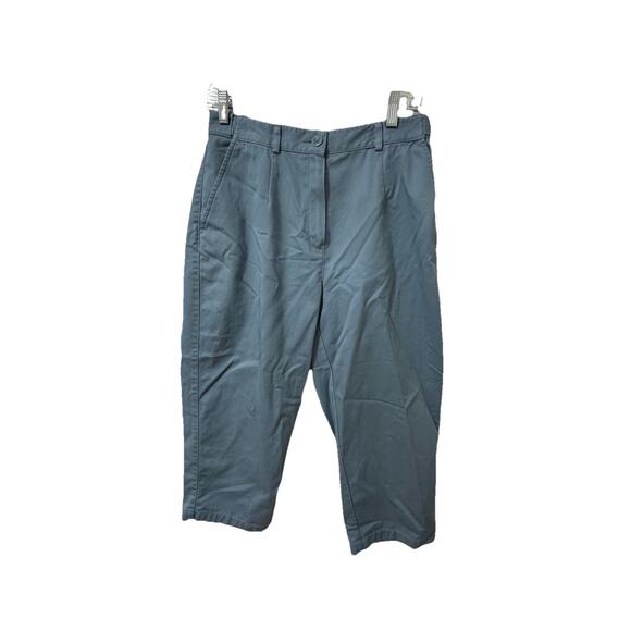 PATAGONIA Women Capri Crop Black Hiking Pants Sports Flex with Pockets Size 10 - Picture 1 of 9